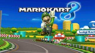 Wii Luigi Circuit in Mario Kart 8 | 4K