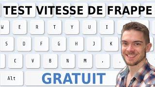 Test de vitesse de frappe au clavier Gratuit • Test de dactylographie Gratuit