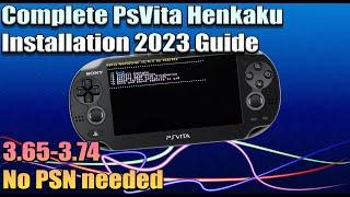 PsVita Henkaku Complete Guide | Unlock your Vita 3.65-3.74