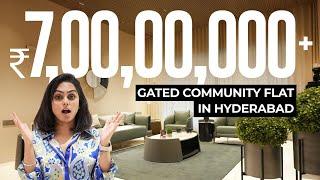 7 Crores+  Luxury Apartment in a Gated Community in Hyderabad || Hyderabad Growth