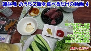 【朝昼晩vlog4】高橋ファイルがおうちご飯を食べるだけの動画 修理系