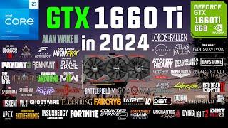 GTX 1660 Ti Test in 60 Games in 2024