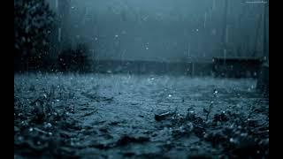 Usypiająca Muzyka - Padający deszcz , Burza - The rain storm relaxing music