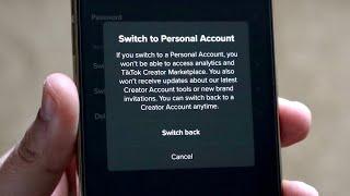 How To Change TikTok Account! (Business / Personal / Creator)