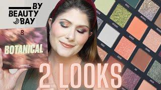 BEAUTY BAY LIMITED EDITION BOTANICAL PALETTE | 2 LOOKS + SWATCHES