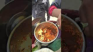 Srinagar ka famous street food  Masala Roti #shorts #streetfood #srinagar #srinagarhighway