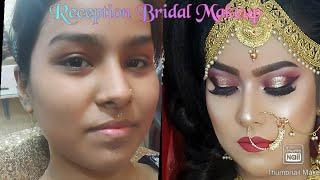 Reception bridal Makeover and Hairstyle | Nadia's Makeover