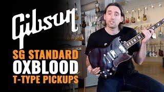 Gibson SG Standard Oxblood with T-Type Pickups | CME Gear Demo | Nathaniel Murphy