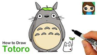 How to Draw Totoro  My Neighbor Totoro