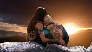 Moments of love between Xena and Gabrielle