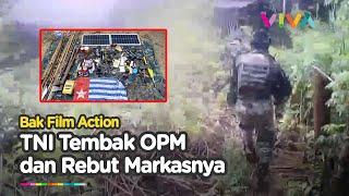 Viral! Satu OPM Kena Tembak di Sorong Papua, TNI Berhasil Amankan Markasnya
