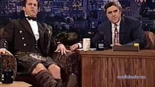 MEL GIBSON - 'BRAVEHEART' on 'LENO' - PT.2