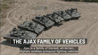 Unveiling the AJAX Family Cutting Edge Reconnaissance Armored Vehicles for the British Army