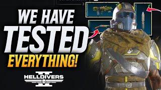 Helldivers 2 I Tested Every Weapon In Viper Commandos Warbond!