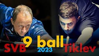 Shane Van Boening  vs Dillian Tiklev   9 ball ranking event 2023