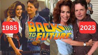 Back to the Future (1985)  (2023)  Then and Now