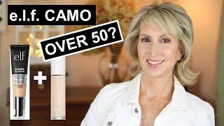 ELF CAMO CC CREAM & ELF CAMO CONCEALER | OVER 50 SKIN