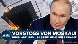 PUTINS KRIEG: Initiative aus Moskau! Russland und USA führen Dialog über Ukraine