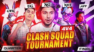 CS TOURNAMENT QUARTERFINALS  FT. NXT, NG, GWK, UG, KK, STY, TL, BXL, CSW - FREEFIRELIVE