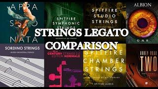 Strings Legato Libraries Comparison, Spitfire, 8dio, Sonokinetic