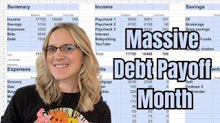 AUGUST BUDGET REPORT || LIVING ON LESS THAN HALF OUR INCOME