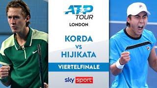 Korda vs. Hijikata - Viertelfinale | Cinch Championships London 2024 | Highlights - Sky Sport Tennis