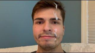 I did NOT jizz on my face in this video