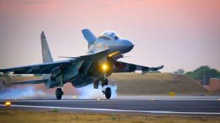 Indian Air Force Sukhoi-30MKI | NIGHT AND DAY AIR EXERCISE Action | 4K RAW Footage