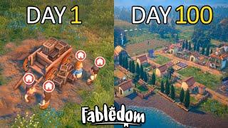 I Played 100 Days Of Fabledom