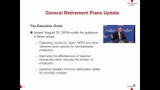 Webinar - Brown Bag Benefits Briefing: Retirement Plans