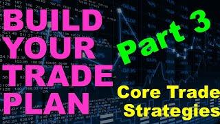 How to Create a Trading Plan | Step By Step Guide - Part 3 - Core Trading Strategies