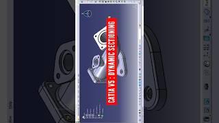 Dynamic sectioning in catia v5 | how to see section view | catia v5 tutorial