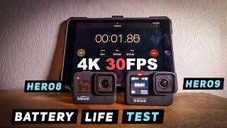 GoPro HERO9 Battery Life Comparison - GoPro Tip 684 | MicBergsma