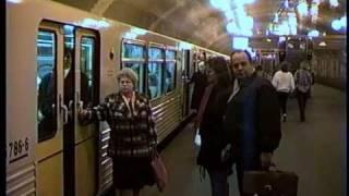 Februar 1990 mit der U-Bahn entlang der Schönhauser Allee