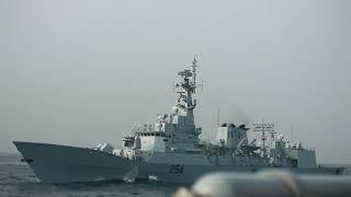 PAKISTAN NAVY SHIP ASLAT WITH EMBARKED HELO DEPLOYED FOR  REGIONAL MARITIME SECURITY PATROLS (RMSP)