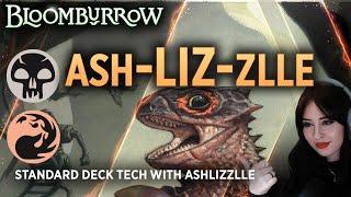 BLOOMBURROW - Ash-LIZ-zlle | Standard Deck Tech with Ashlizzlle | MTG Arena