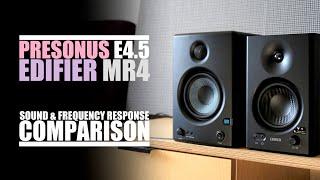 DSAUDIO.review ||  Edifier MR4 vs Presonus Eris E4.5  || sound.DEMO