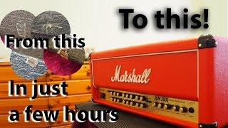 How to make your amplifier look like a brand new custom shop model | Its Easy! | Tony Mckenzie