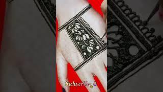 Latest Mehndi Design with Crafter Colony