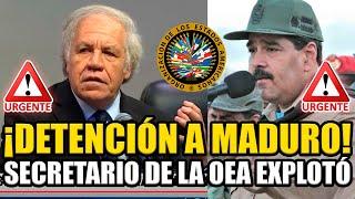 Secretario de OEA pidió la DETENCIÓN de MADURO y la INTERVENCIÓN en Venezuela | Break Point