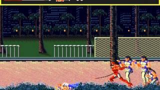 Streets of Rage Mega Drive gameplay