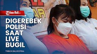 Selebgram RR Ditangkap Polresta Denpasar, saat Live Bugil di Aplikasi demi Raup Puluhan Juta