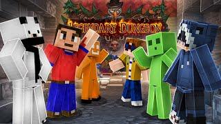 6 YouTuber vs KRASSE Minecraft Dungeons!