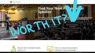 eSpeakers Review: Pros, Cons, and The Power of Referrals | Speaker Tech Tuesday