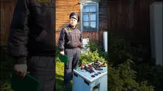 Милицейский разбор по свиньям. Ляховичи