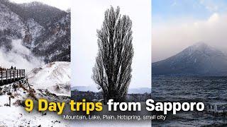  9 AMAZING day trips from Sapporo, Hokkaido, Japan