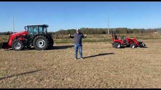 Massey Ferguson GC1725M Static Pull Test