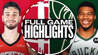 ROCKETS at BUCKS | FULL GAME HIGHLIGHTS | November 18, 2024