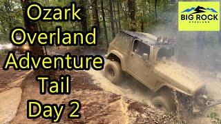 Epic Rainy Day on the Ozark Overland Adventure Trail Day 2