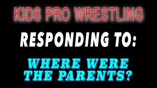 NWF Pro Wrestling: Those crazy kids! Where were the Parents? Kids Wrestling